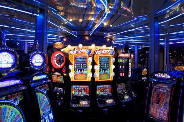 Mobile app displaying live baccarat and betting menu
